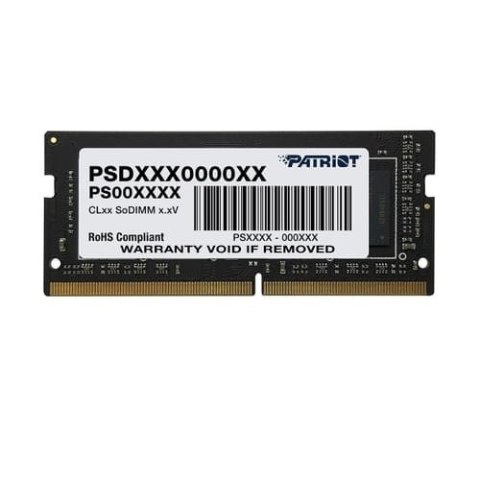 PATRIOT DDR4 32GB SIGNATURE 3200MHz CL22 SO-DIMM PATRIOT DDR4 32GB SIGNATURE 3200MHz CL22 SO-DIMM