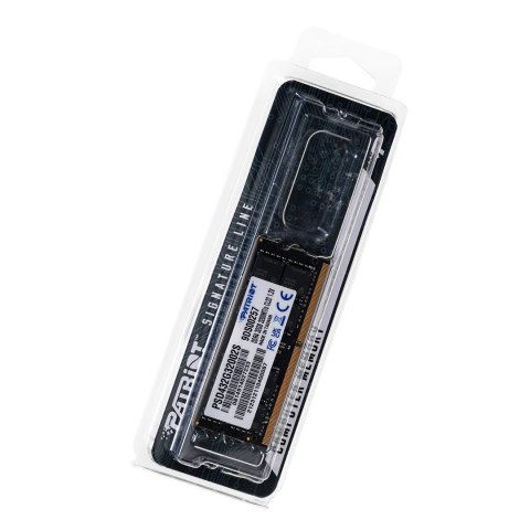PATRIOT DDR4 32GB SIGNATURE 3200MHz CL22 SO-DIMM PATRIOT DDR4 32GB SIGNATURE 3200MHz CL22 SO-DIMM