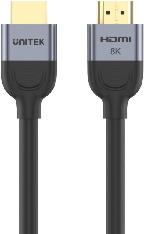 Unitek Kabel HDMI 2.1 8K 60Hz, czarny, 1,5m Unitek Kabel HDMI 2.1 8K 60Hz, czarny, 1,5m
