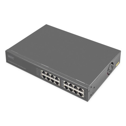 Zasilacz/Injector DIGITUS PoE++ 802.3bt, Gigabit Ethernet 8-port, PoE budżet 250W Zasilacz/Injector DIGITUS PoE++ 802.3bt, Gigabit Ethernet 8-port, PoE budżet 250W