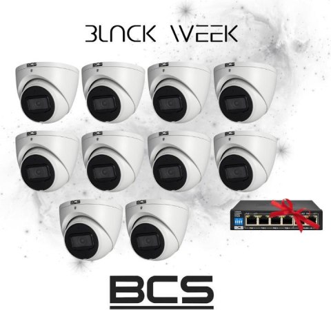 Kamera BCS Line BCS-L-EIP14FSR3-AI1 Opakowanie zbiorcze 10szt. Gratis Switch PoE + Gratis Switch PoE Kamera BCS Line BCS-L-EIP14FSR3-AI1 Opakowanie zbiorcze 10szt. Gratis Switch PoE + Gratis Switch PoE
