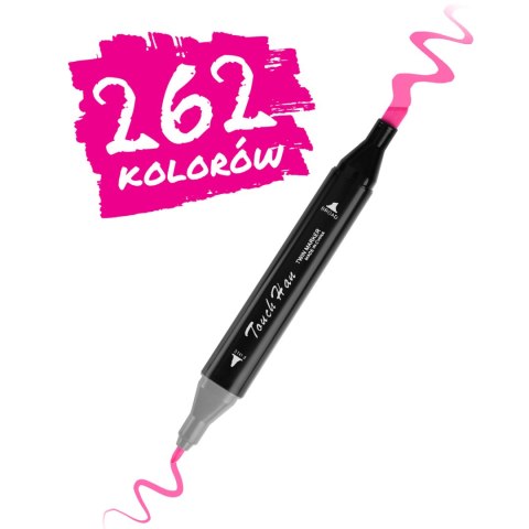 Markery alkoholowe z torbą 262 szt Nukido NK-915 Markery alkoholowe z torbą 262 szt Nukido NK-915