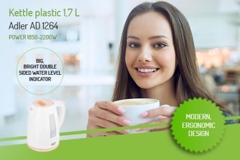 Czajnik plastikowy 1,7 L Czajnik plastikowy 1,7 L