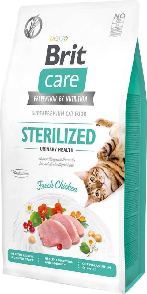 BRIT CARE Cat Grain-Free Sterilised Urinary Health - karma dla kotów wysterylizowanych - 7 kg BRIT CARE Cat Grain-Free Sterilised Urinary Health - karma dla kotów wysterylizowanych - 7 kg