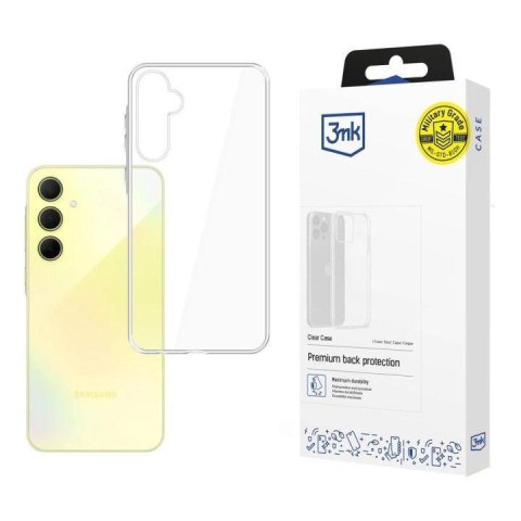 Etui na telefon 3mk do Samsung Galaxy A35 5G - przezroczyste Etui na telefon 3mk do Samsung Galaxy A35 5G - przezroczyste