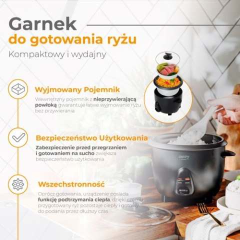 Garnek do gotowania ryżu - 1,0 L Garnek do gotowania ryżu - 1,0 L