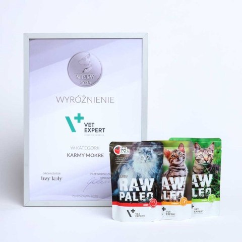 VetExpert Raw Paleo adult cat - Indyk saszetka 100g VetExpert Raw Paleo adult cat - Indyk saszetka 100g