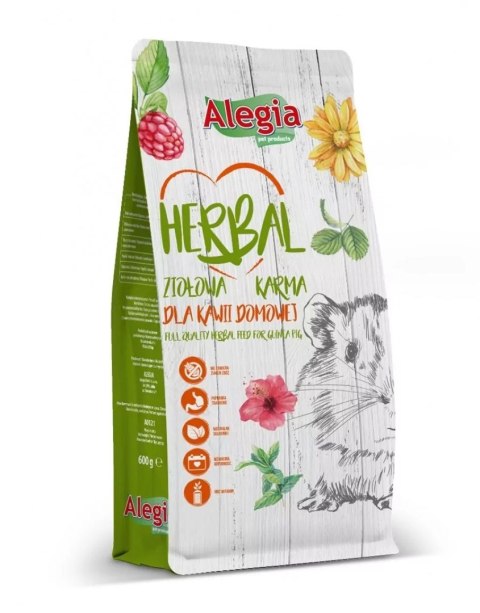 ALEGIA Herbal karma Kawia Domowa 600g ALEGIA Herbal karma Kawia Domowa 600g