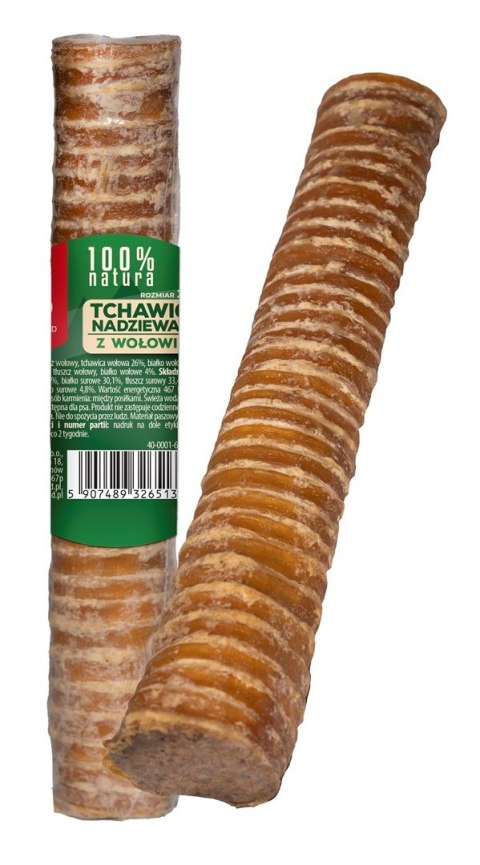 MACED Tchawica duża Nadziewana z Wołowiną 150g dla psa MACED Tchawica duża Nadziewana z Wołowiną 150g dla psa