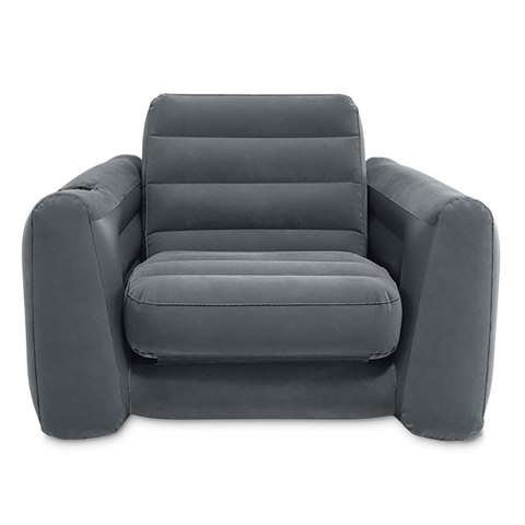 POMPOWANY FOTEL MATERAC LEŻANKA ŁÓŻKO 2W1 INTEX 66551