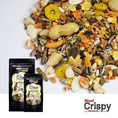BIOFEED Royal Crispy Premium Small Animals 0,75kg BIOFEED Royal Crispy Premium Small Animals 0,75kg