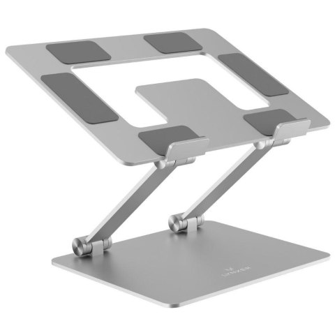 Podstawka pod laptopa LYNXER - ergonomiczna, aluminiowa, regulowana Podstawka pod laptopa LYNXER - ergonomiczna, aluminiowa, regulowana