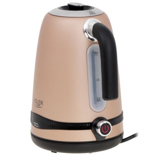 Czajnik ADLER z regulacją temperatury AD 1295 (1.7L /2200W /Złoty ) Czajnik ADLER z regulacją temperatury AD 1295 (1.7L /2200W /Złoty )