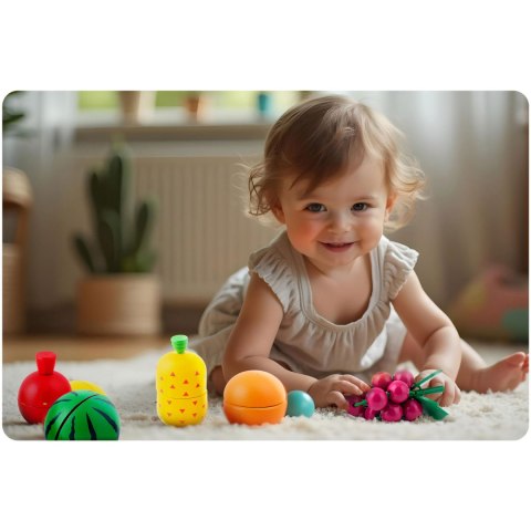 ZABAWKA DREWNIANA OWOCE DO KROJENIA RK-872 RICOKIDS