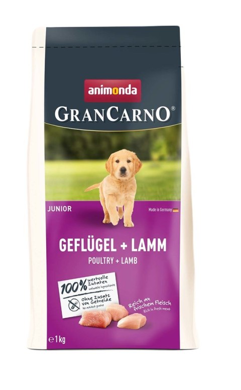 ANIMONDA Gran Carno Junior Poultry + Lamb 1kg ANIMONDA Gran Carno Junior Poultry + Lamb 1kg