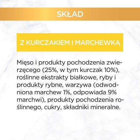 Gourmet Gold Savoury Cake mokra karma dla kota z kurczakiem i marchewką 85g