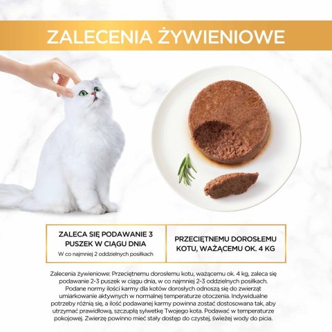 Gourmet Gold mokra karma dla kota mus z wołowiny 85g Gourmet Gold mokra karma dla kota mus z wołowiny 85g