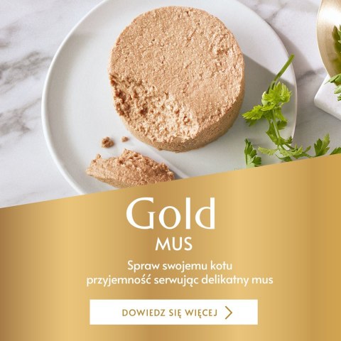 Gourmet Gold mokra karma dla kota mus z wołowiny 85g Gourmet Gold mokra karma dla kota mus z wołowiny 85g