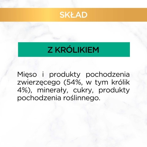 Gourmet Gold mokra karma dla kota z królikiem 85g Gourmet Gold mokra karma dla kota z królikiem 85g