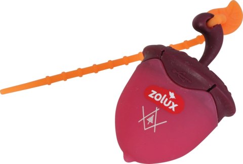 ZOLUX Zawieszka do obroży BIVOUAK czerw orzech USB ZOLUX Zawieszka do obroży BIVOUAK czerw orzech USB