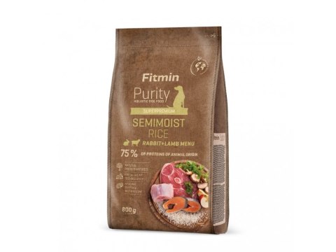 FITMIN Purity Rice Semimoist Rabbit & Lamb - półwilgotna karma dla dorosłych psów - 800g FITMIN Purity Rice Semimoist Rabbit & Lamb - półwilgotna karma dla dorosłych psów - 800g