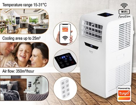 Klimatyzator 9000BTU z WI-FI i ogrzewaniem Klimatyzator 9000BTU z WI-FI i ogrzewaniem