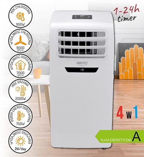 Klimatyzator 9000BTU z WI-FI i ogrzewaniem Klimatyzator 9000BTU z WI-FI i ogrzewaniem