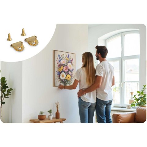 OBRAZ DO MALOWANIA PO NUMERACH 40X50 CM MASSIDO KWIATY