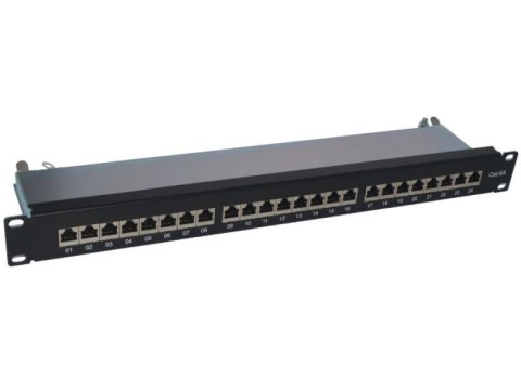 ALANTEC Patch panel 1U STP kat.6A 24 porty LSA ALANTEC Patch panel 1U STP kat.6A 24 porty LSA