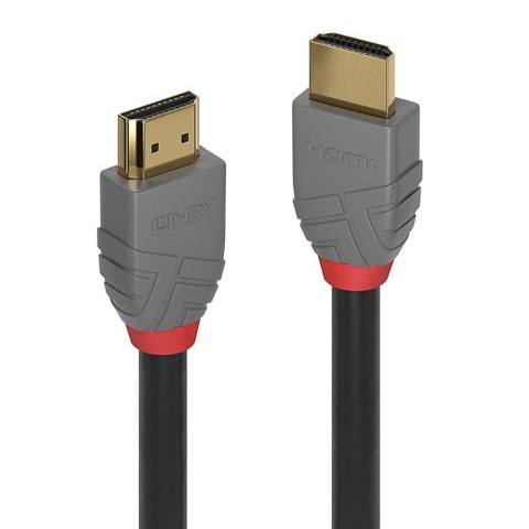 Kabel HDMI 2.0 LINDY High Speed M/M 0,3m czarny/anthra Kabel HDMI 2.0 LINDY High Speed M/M 0,3m czarny/anthra
