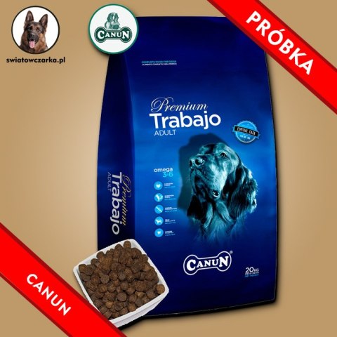 PRÓBKA Canun Trabajo dla psów energicznych 150g PRÓBKA Canun Trabajo dla psów energicznych 150g