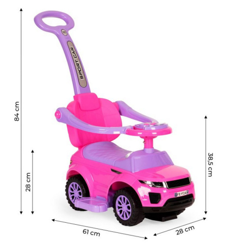 Jeździk chodzik pchacz 3w1 autko super car Jeździk chodzik pchacz 3w1 autko super car