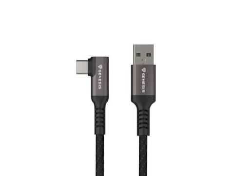 Kabel Genesis USB-C (M) -> USB-A (M) 3.1 Gen 1 3M 5GB/S PD 15W VR Czarny Kabel Genesis USB-C (M) -> USB-A (M) 3.1 Gen 1 3M 5GB/S PD 15W VR Czarny