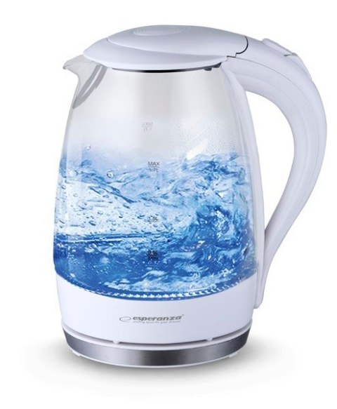 Czajnik elektryczny Esperanza Salto Angel EKK011W (2200W 1.7l; kolor biały) Czajnik elektryczny Esperanza Salto Angel EKK011W (2200W 1.7l; kolor biały)