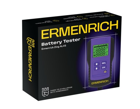 Tester akumulatorów Ermenrich Zing AL45 Tester akumulatorów Ermenrich Zing AL45