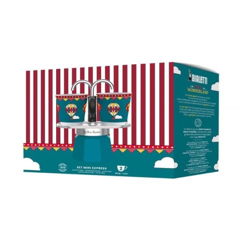 Bialetti kawiarka Winter Wonderland 2TZ+2 filiżanki Bialetti kawiarka Winter Wonderland 2TZ+2 filiżanki