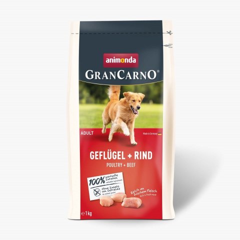ANIMONDA Gran Carno Adult Poultry + beef 1kg ANIMONDA Gran Carno Adult Poultry + beef 1kg