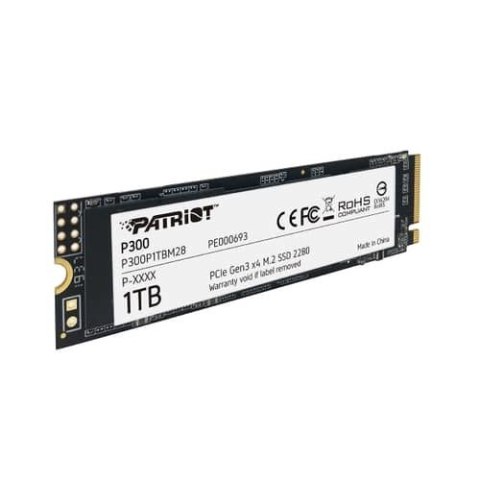 SSD Patriot Viper P300 M.2 PCI-Ex4 NVMe 1TB SSD Patriot Viper P300 M.2 PCI-Ex4 NVMe 1TB