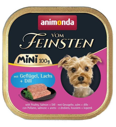 Animonda Vom Feinsten MINI poultry,salmon,dill 100g Animonda Vom Feinsten MINI poultry,salmon,dill 100g