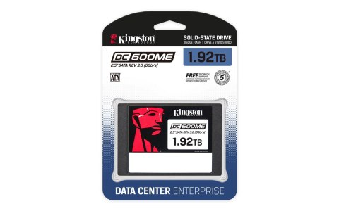 Dysk SSD Kingston DC600ME 1.92TB SATA 2.5" SEDC600ME/1920G (DWPD 1) TCG Dysk SSD Kingston DC600ME 1.92TB SATA 2.5" SEDC600ME/1920G (DWPD 1) TCG