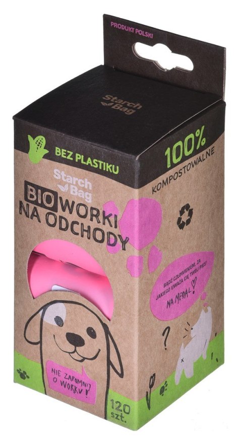 STARCH BAG - bioworki na odchody - 8 x 15 szt. STARCH BAG - bioworki na odchody - 8 x 15 szt.