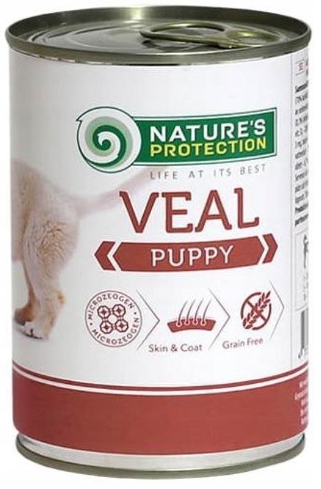 Nature's Protection Puppy Veal 400g dog food Nature's Protection Puppy Veal 400g dog food