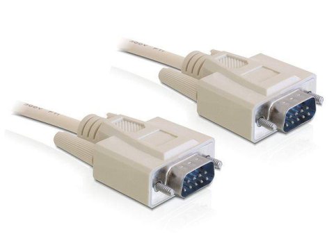 Kabel Delock transmisyjny szeregowy 9M/9M RS232 5m Kabel Delock transmisyjny szeregowy 9M/9M RS232 5m