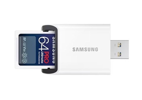 Karta pamięci SAMSUNG 64 GB Czytnik USB Karta pamięci SAMSUNG 64 GB Czytnik USB