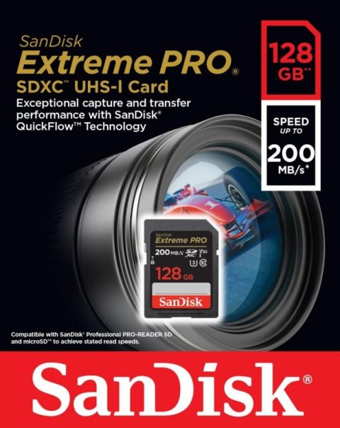 Karta pamięci SANDISK 128 GB Karta pamięci SANDISK 128 GB