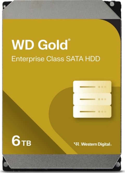 Dysk twardy WD Gold 6 TB 3.5" WD6004FRYZ Dysk twardy WD Gold 6 TB 3.5" WD6004FRYZ