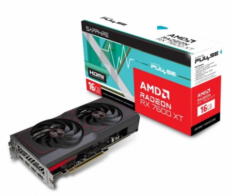 Karta graficzna ASROCK Pulse Radeon RX 7600 XT OC 16GB GDDR6 (11339-04-20G) Karta graficzna ASROCK Pulse Radeon RX 7600 XT OC 16GB GDDR6 (11339-04-20G)