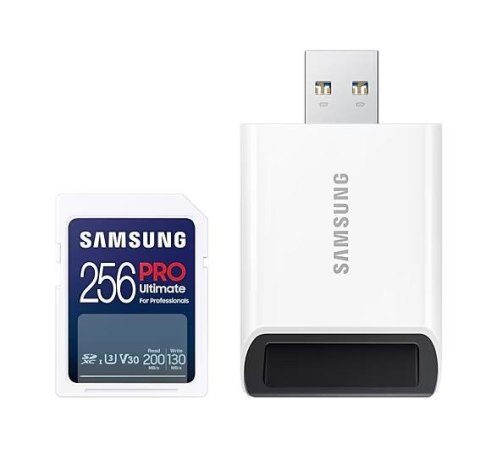 Karta pamięci SAMSUNG 256 GB Czytnik USB Karta pamięci SAMSUNG 256 GB Czytnik USB