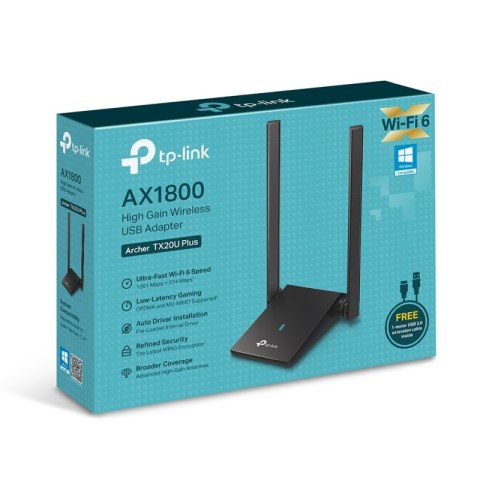 Karta sieciowa bezprzewodowa TP-LINK Archer TX20U Plus Karta sieciowa bezprzewodowa TP-LINK Archer TX20U Plus