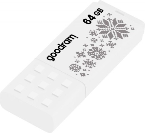 Pendrive (Pamięć USB) GOODRAM (64 GB /USB 2.0 /Biały z wzorem ) Pendrive (Pamięć USB) GOODRAM (64 GB /USB 2.0 /Biały z wzorem )